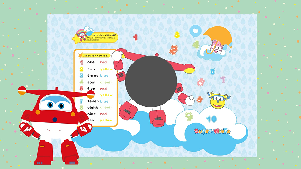 超級飛俠 學英語what can you see？