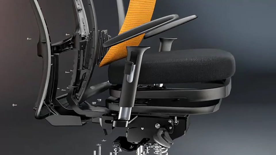 辦公座椅產(chǎn)品 三維動(dòng)畫