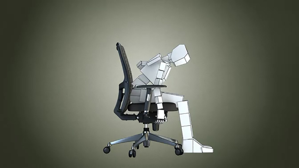 辦公座椅產(chǎn)品 三維動(dòng)畫